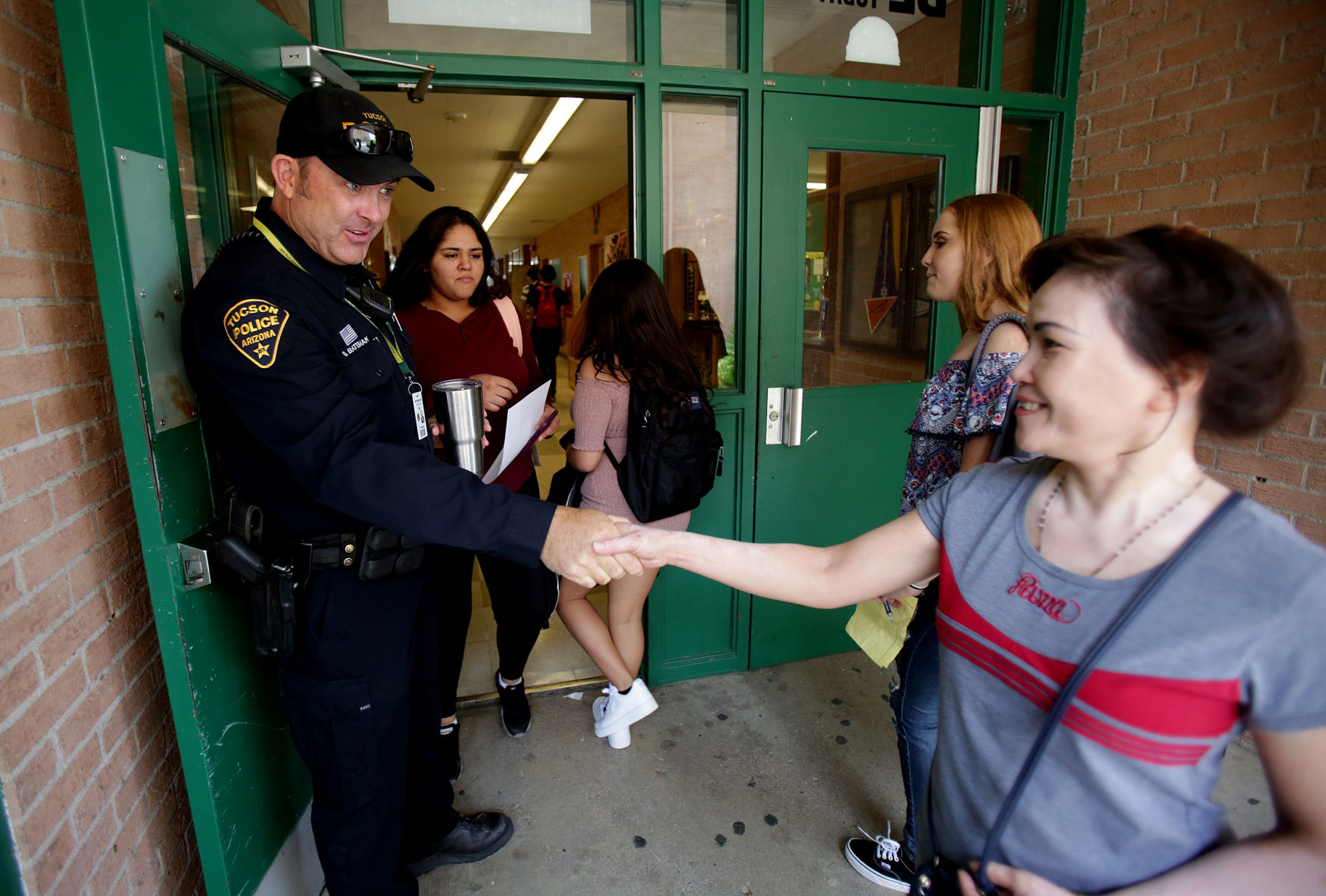 First day of school at Santa Rita High School